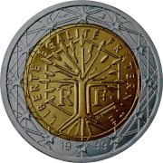 Lebensbaum, (tree of life) "Libert&eacute;, Egalit&eacute;, Fraternit&eacute;"