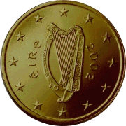 Traditionelles Symbol: die keltische Harfe (a traditional symbol: the celtic harp)